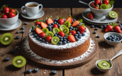Délices gourmands : le gâteau sans gluten et sans lactose qui surprend