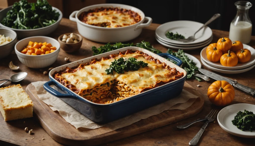 recette lasagne legumes hiver