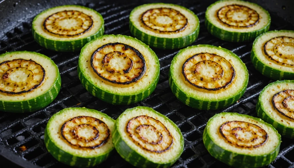 courgette plancha huile d'olive