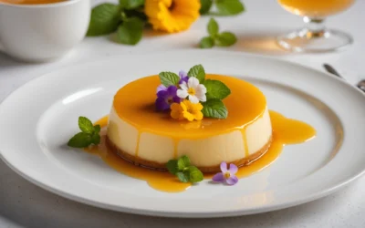 Flan vanille zéro calorie : un délice léger et surprenant sans compromis