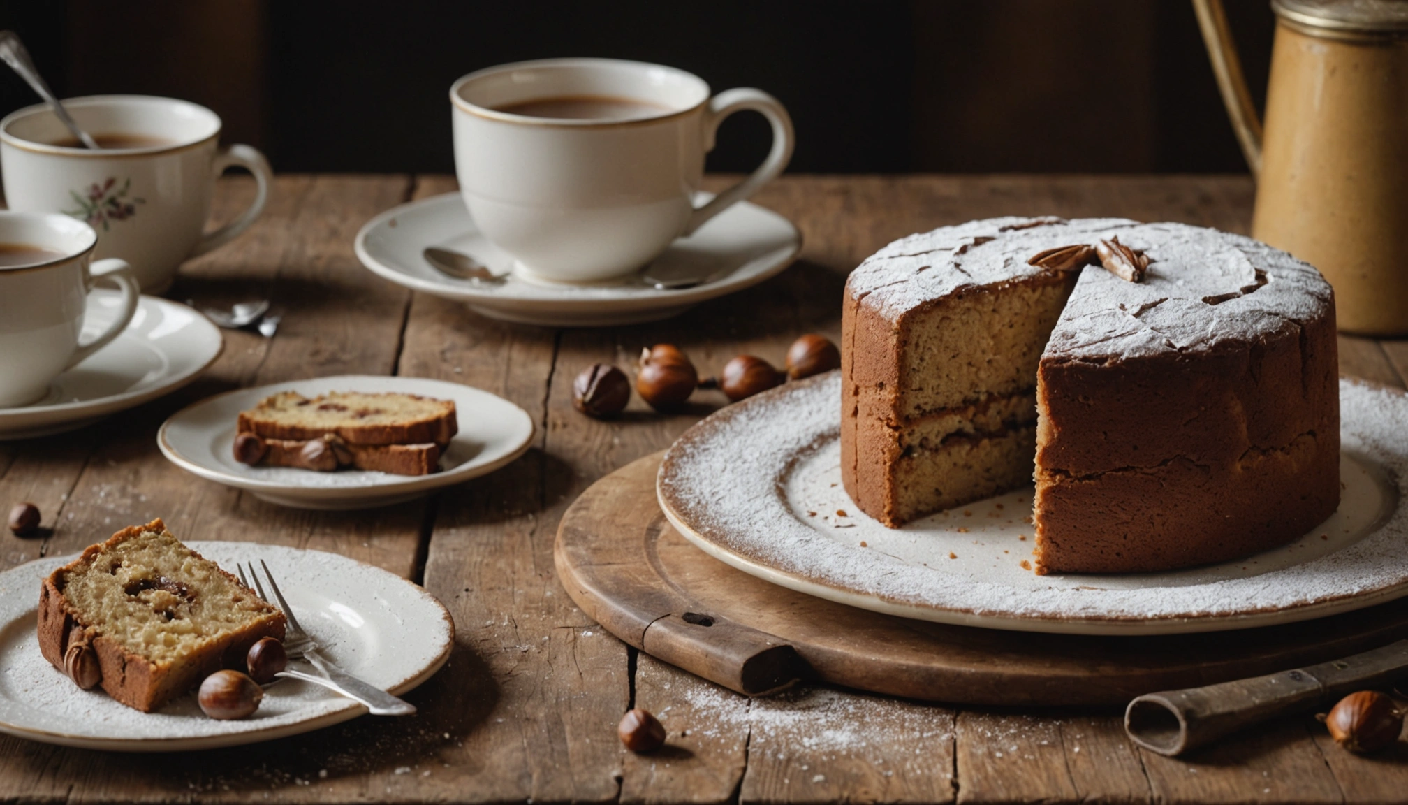 gateau à la farine de chataigne