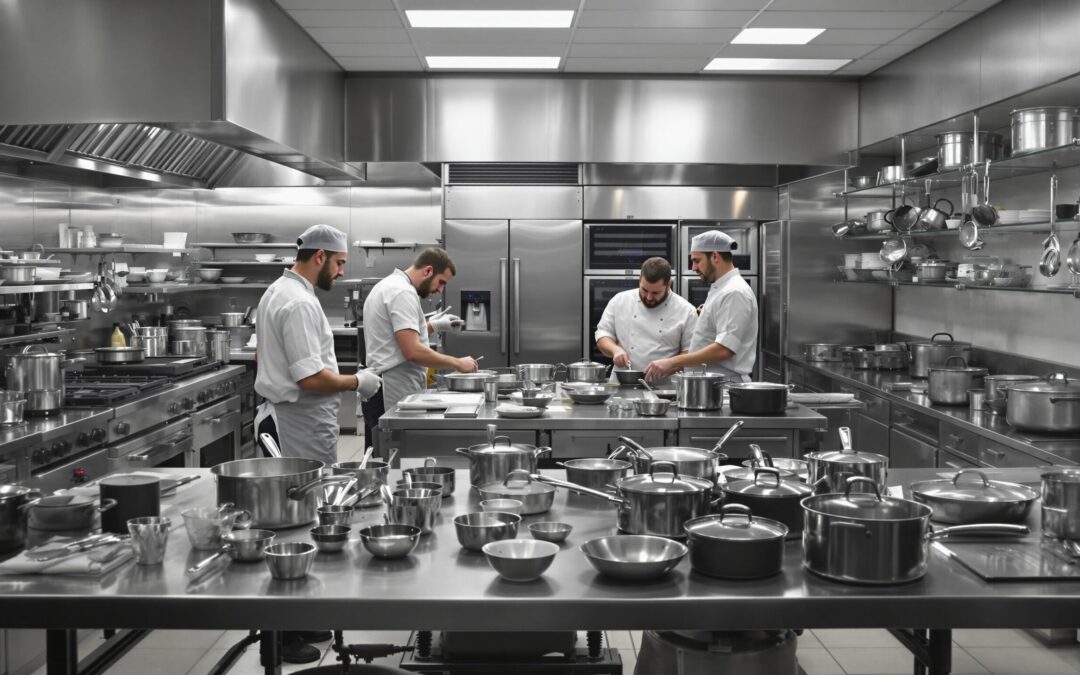 Comment bien choisir ses équipements pour une cuisine professionnelle ?