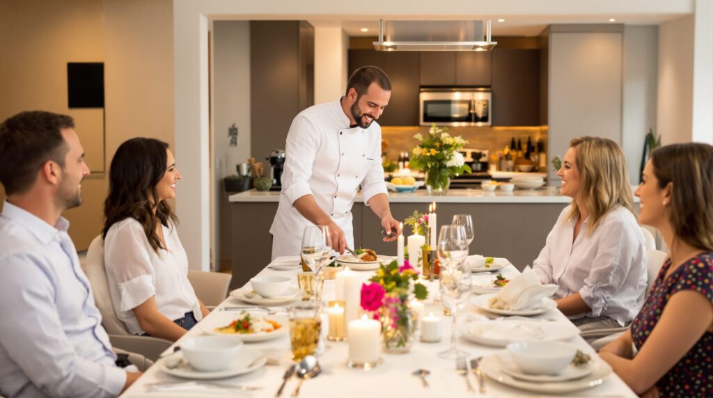 Chef à domicile : la tendance culinaire qui réinvente l’art de recevoir