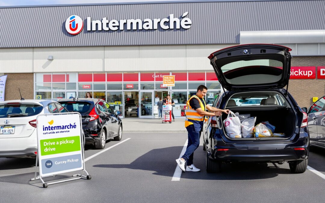 Intermarché Drive : le fonctionnement du service pour des courses sans stress