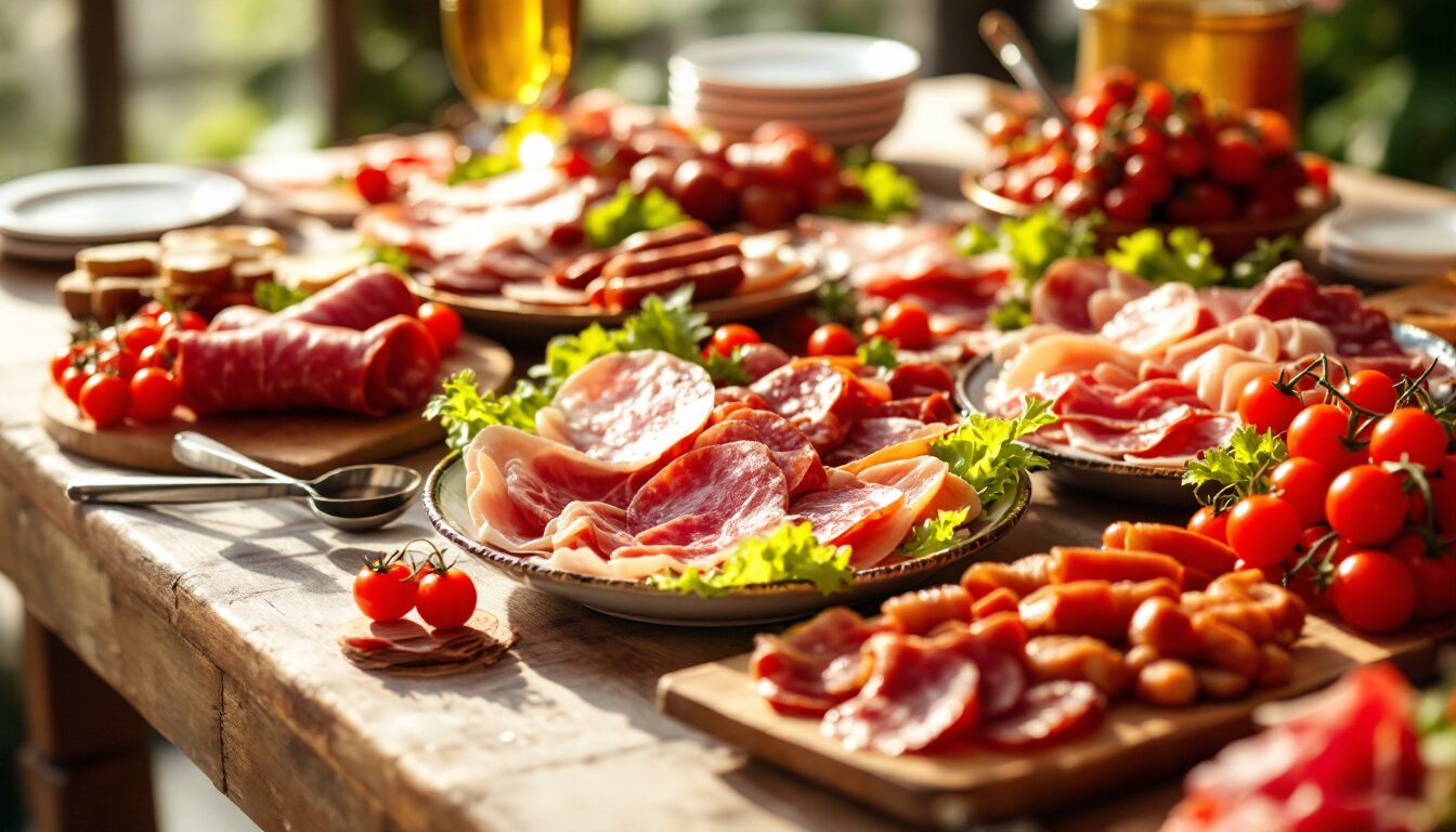 quelle quantité de charcuterie par personne pour un buffet froid