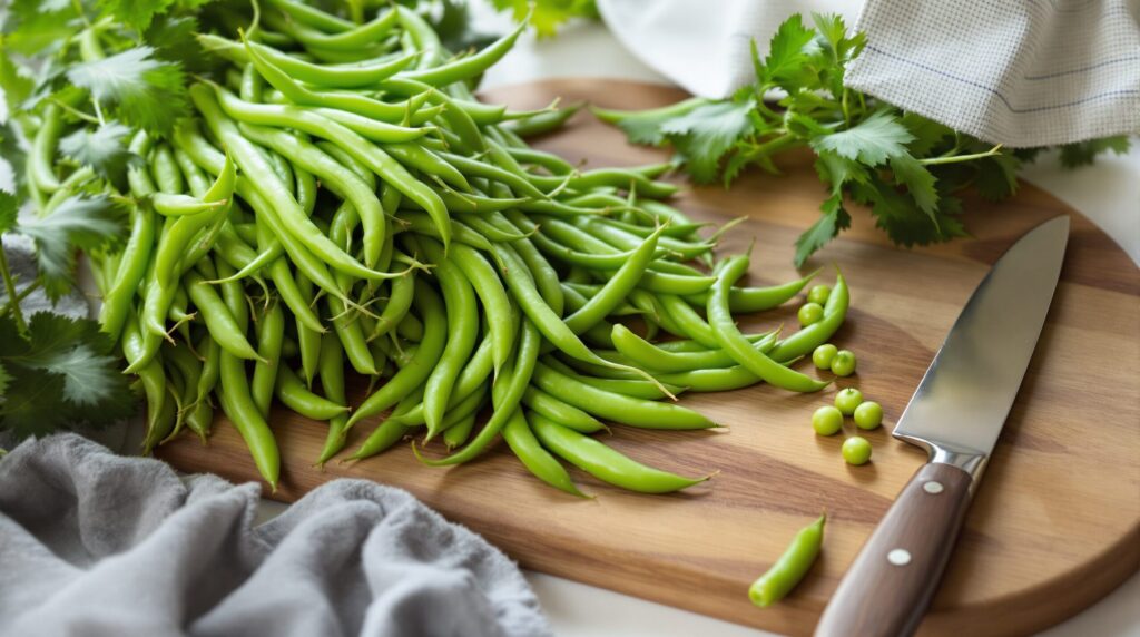 haricots vert preparation