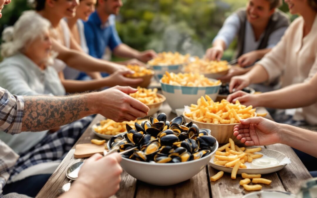 Moules frites : la méthode pour un service convivial et sans faute
