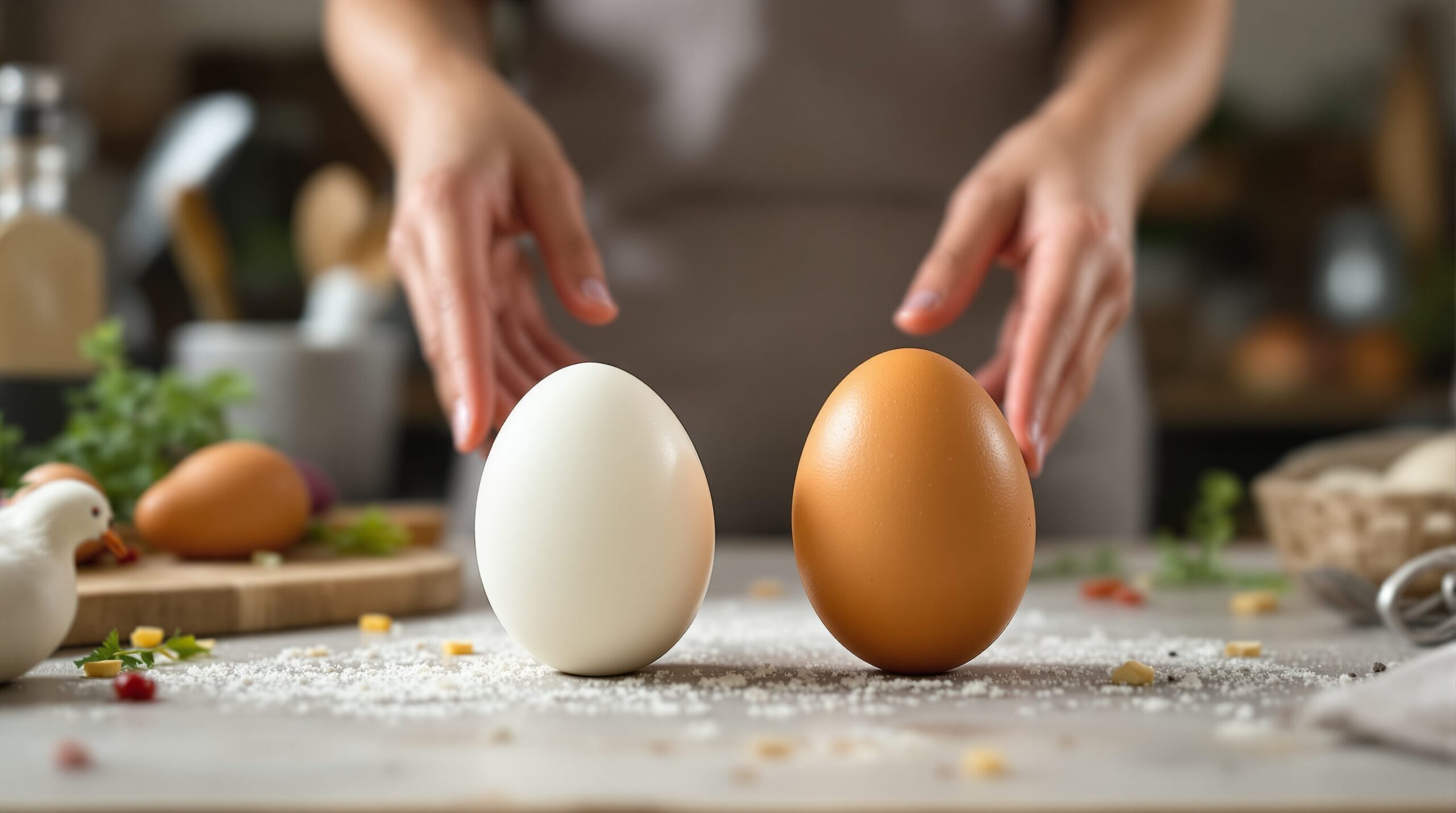 oeuf d'oie equivalent poule