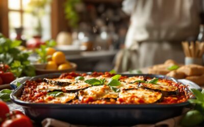 Recette d’aubergines à la parmigiana : la méthode italienne pour un gratin savoureux