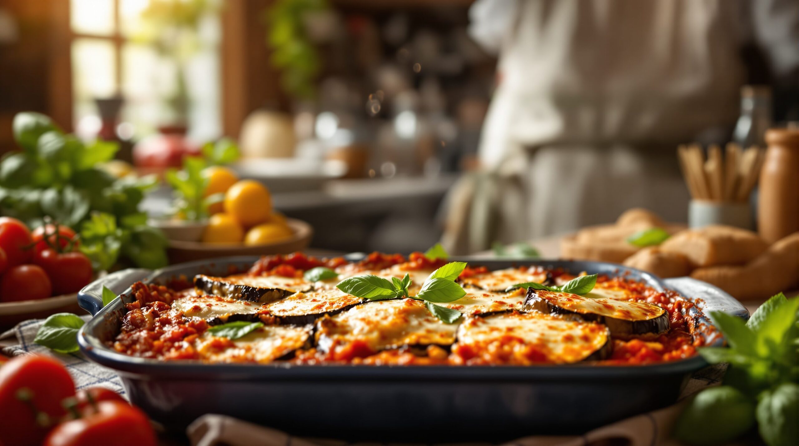 recette d'aubergines à la parmigiana