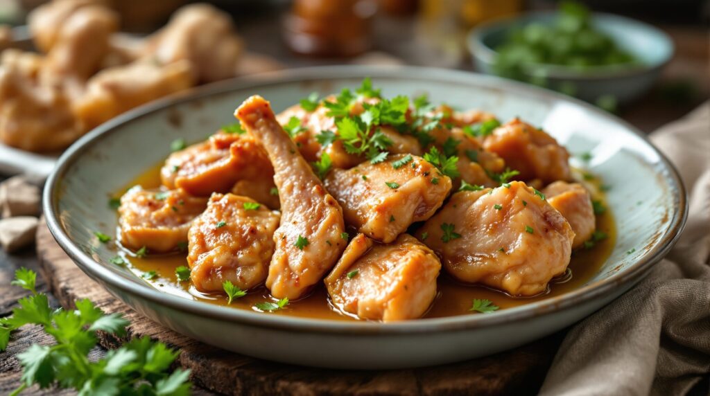 recette pieds de porc vinaigrette