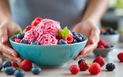 Recette sorbet fruits rouges : la méthode maison pour une texture onctueuse