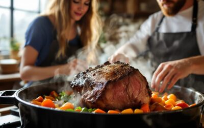 Cuisson rosbeef cocotte en fonte : la méthode inratable pour une viande tendre