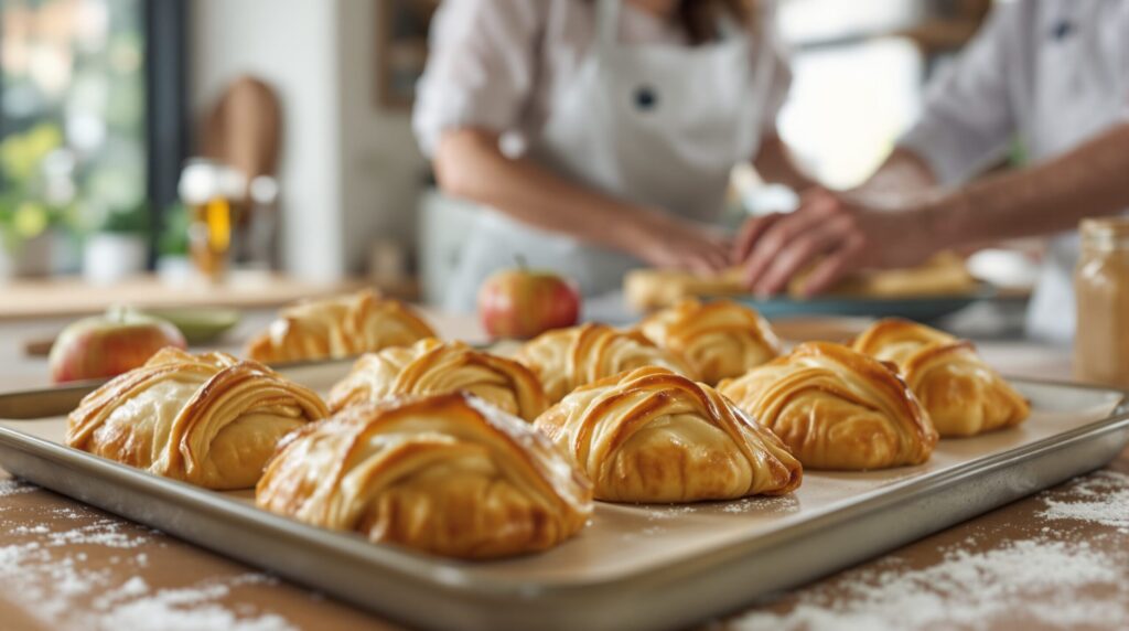 feuilletes aux pommes