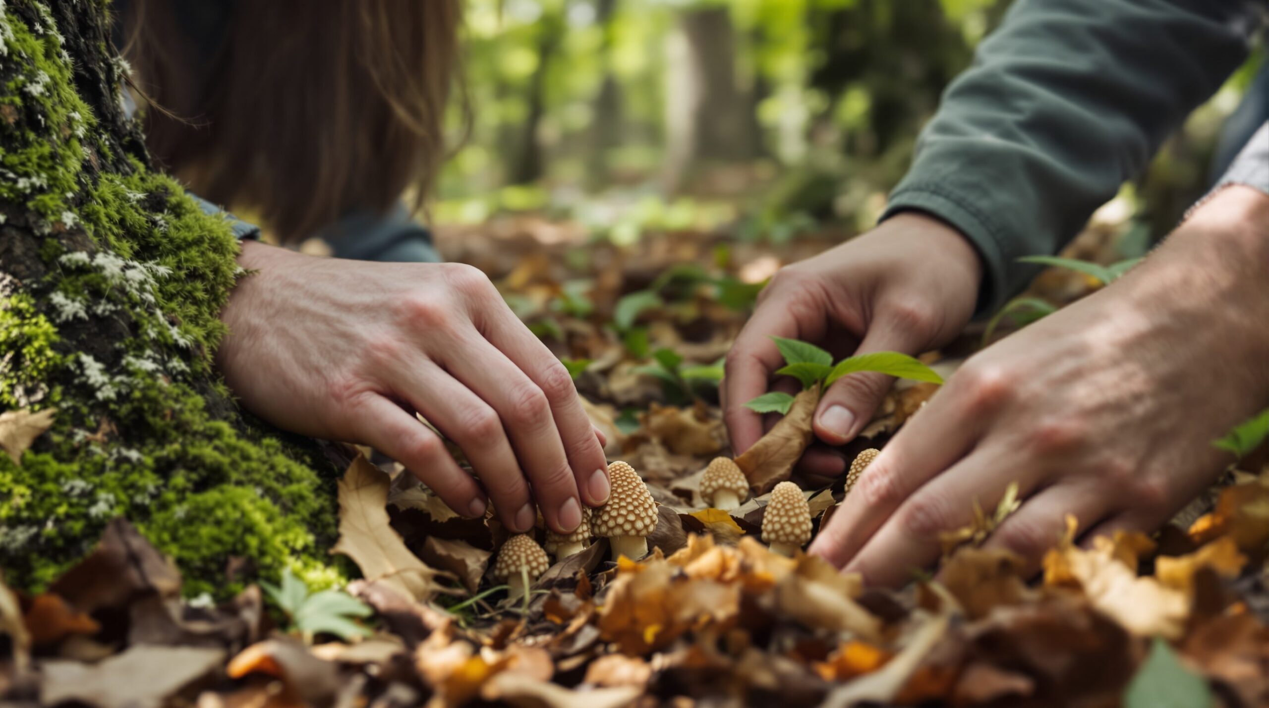 ou poussent les morilles