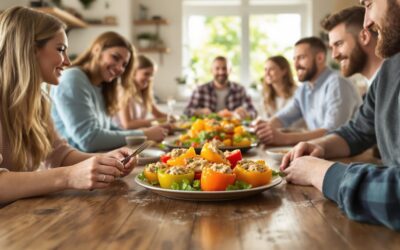 Poivrons farcis au poulet : la recette facile pour un repas convivial
