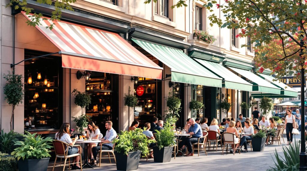 store restaurant terrasse