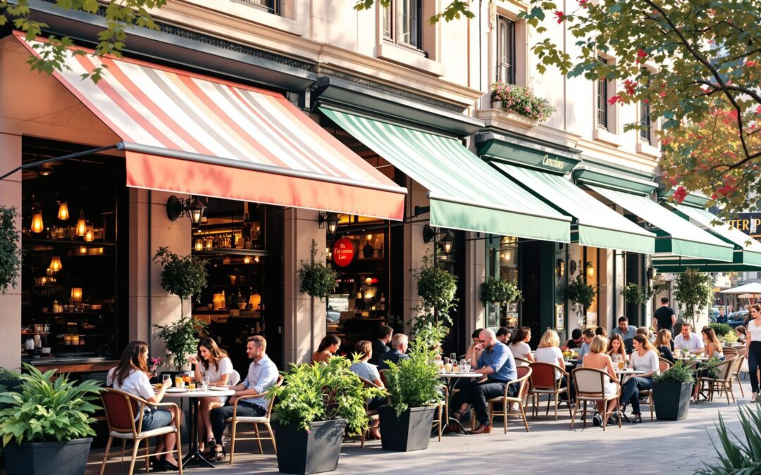 Quel store choisir pour la terrasse d’un restaurant ?