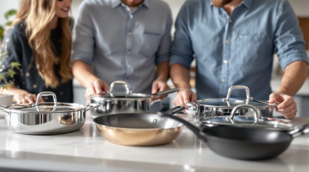 Quelle matière choisir pour une sauteuse : inox, fonte, aluminium ou céramique ?