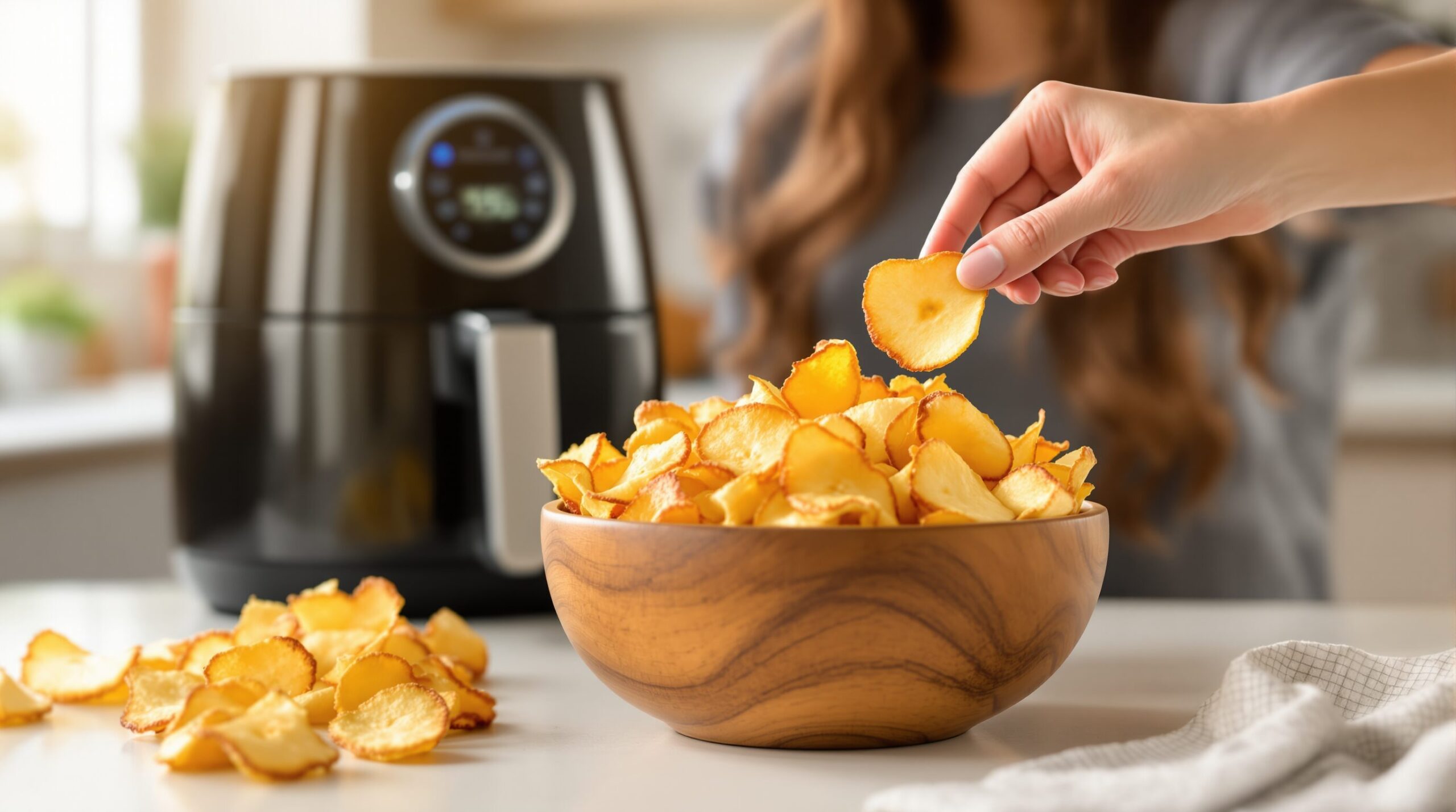 chips de pommes air fryer