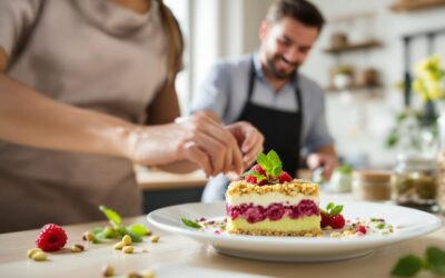 Croustillant pistache framboise : la recette pâtissière pour un dessert d’exception