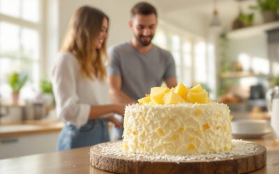 Gâteau ananas coco léger : la recette facile pour un dessert moelleux