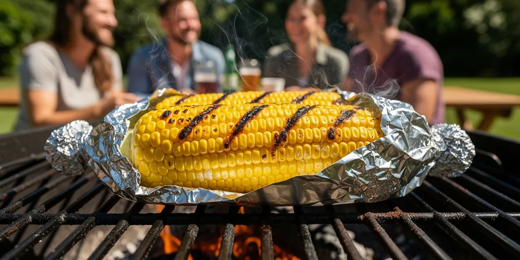 Maïs au barbecue aluminium : la méthode idéale pour une cuisson savoureuse