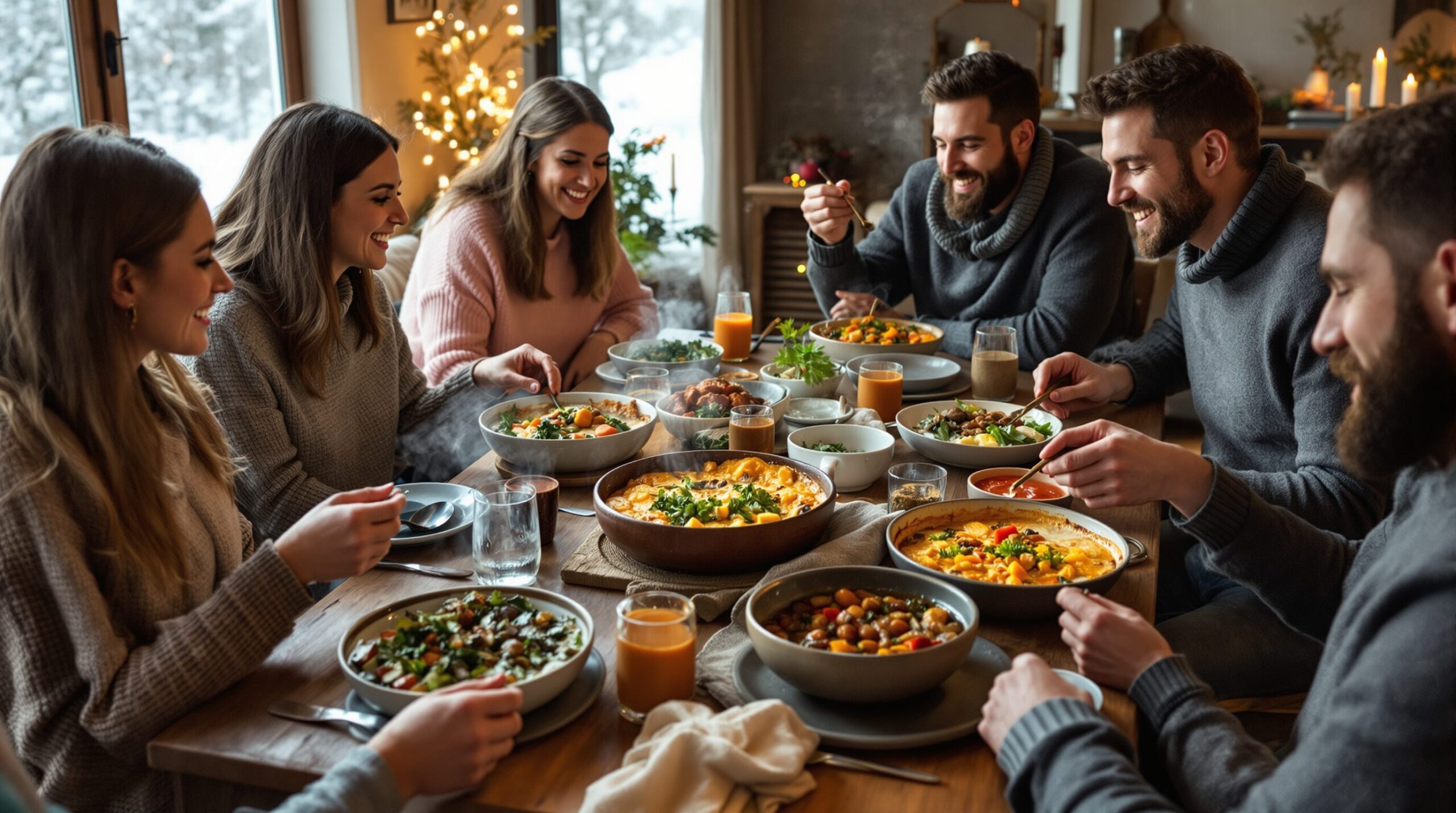 plats végétariens hiver