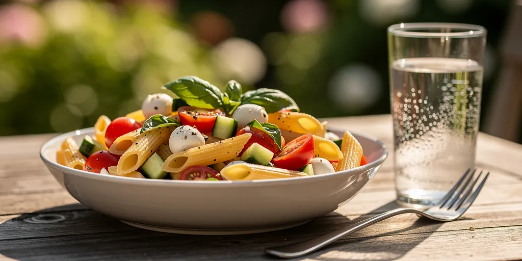 salade de penne froide