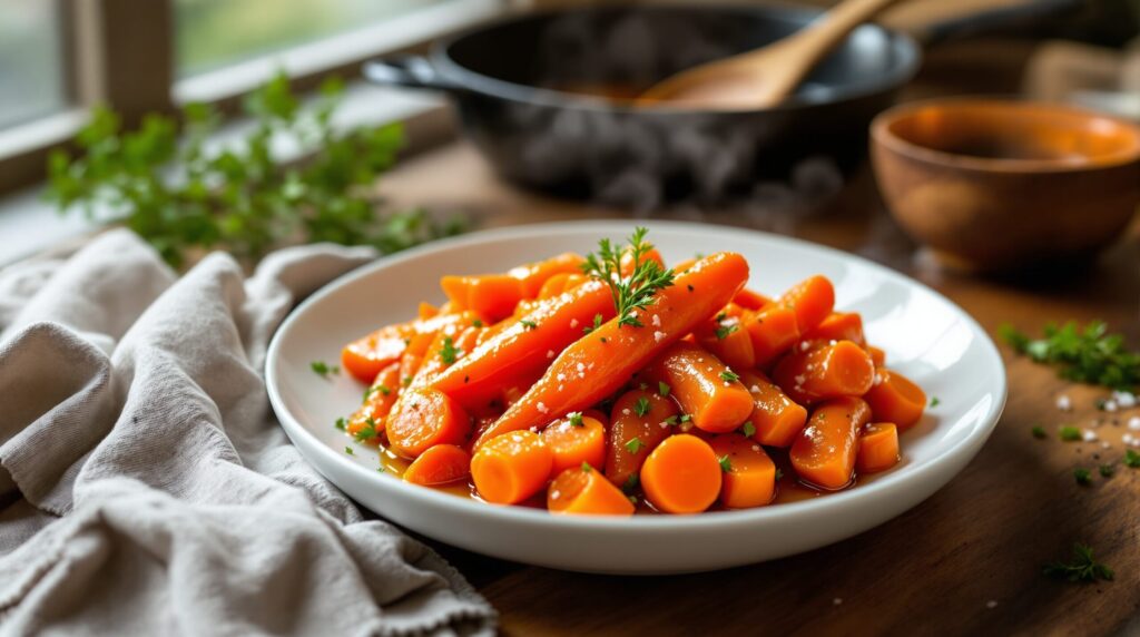 carottes braisées recette