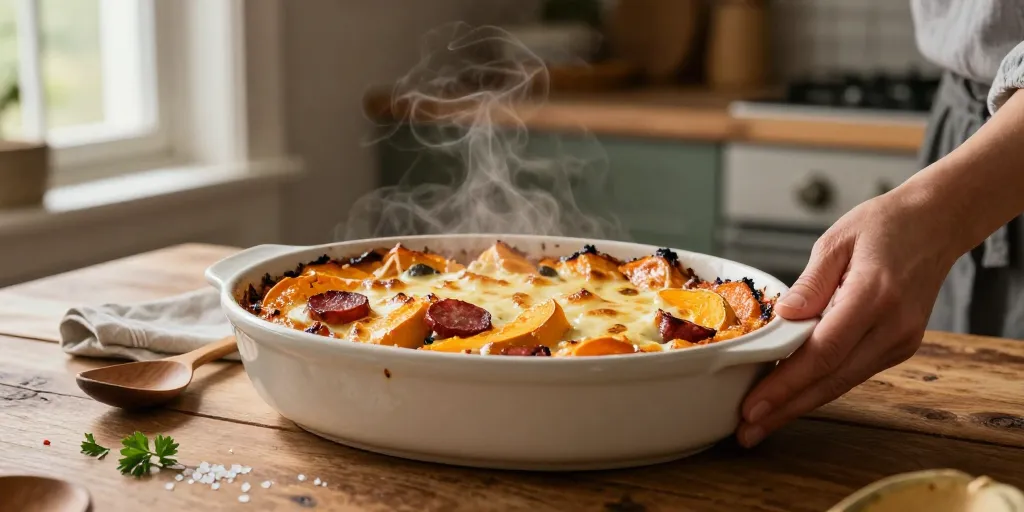 Gratin_butternut_chorizo_:_la_méthode_rapide_pour_un_plat_fondant gratin butternut chorizo