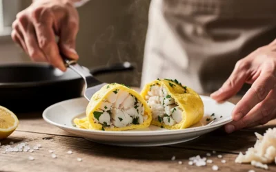 Omelette à la morue : la méthode précise pour une texture moelleuse