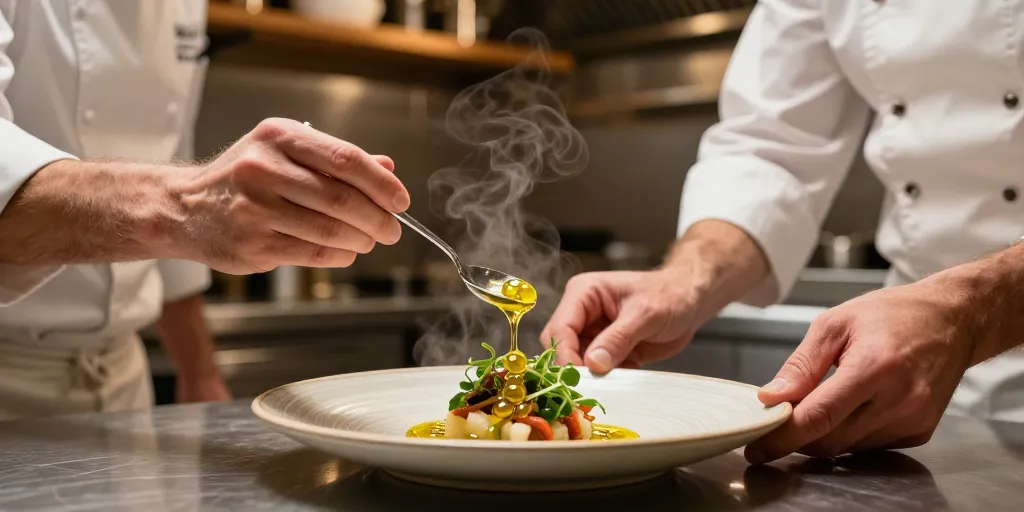 Perles_d_huile_d_olive_Casa_Leopoldo_:_l_innovation_gastronomique_au_service_des_chefs Perles d'huile d'olive Casa Leopoldo : l'innovation gastronomique au service des chefs