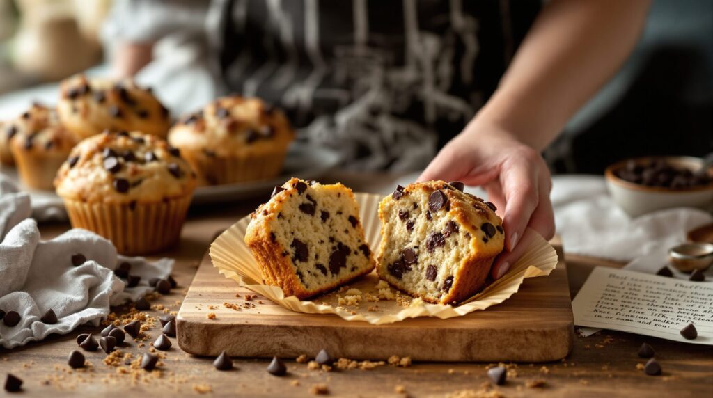 recette muffin pepite chocolat