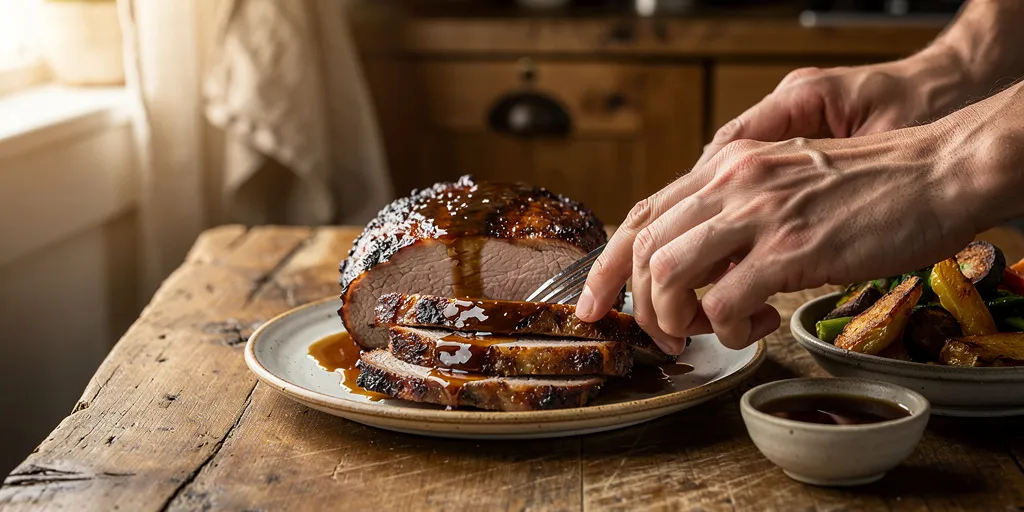 Rôti de porc au miel et sauce soja : la recette facile pour un plat fondant
