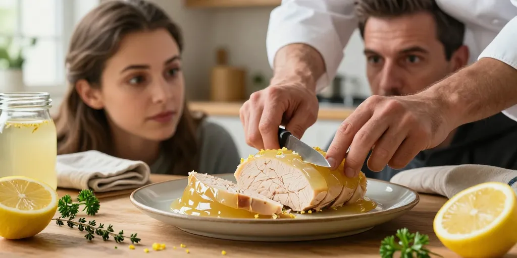 Terrine_de_poulet_en_gelée_au_citron_:_la_méthode_pour_réussir terrine de poulet en gelée au citron