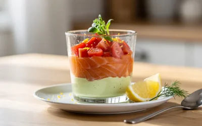Verrine saumon avocat tomate : La méthode simple pour réussir en 15 minutes