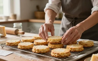 Biscuit au parmesan : la méthode rapide pour des sablés croustillants