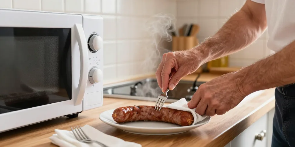 Boudin micro onde : la méthode simple pour réchauffer sans éclater