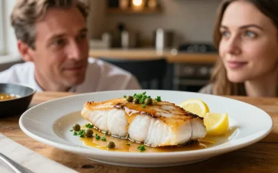 Cabillaud à la grenobloise : la cuisson basse température pour un filet moelleux