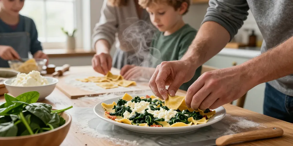 Épinard ricotta recette : la technique rapide pour un dîner familial