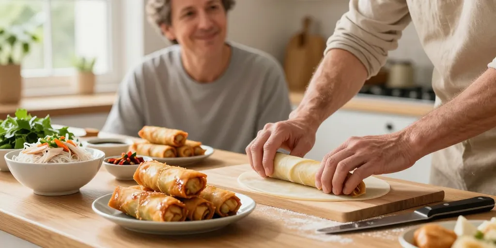 Faire des nems au poulet : la méthode simple pour des nems croustillants