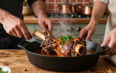 Osso bucco four recette : le secret de la cuisson lente et fondante