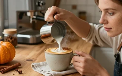 Pumpkin latte coffee : le pas à pas pour réussir un latte maison
