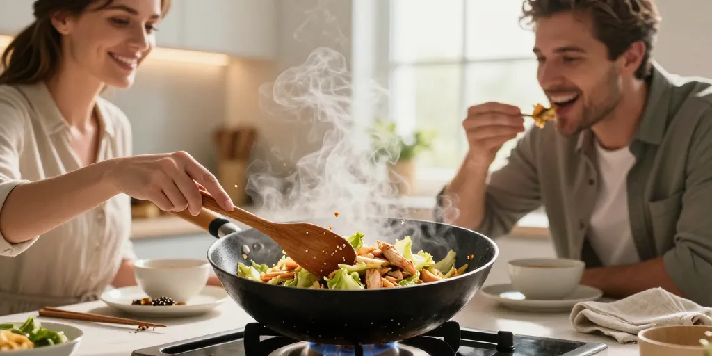 Recette chou chinois sauté poulet : le wok rapide pour dîner savoureux