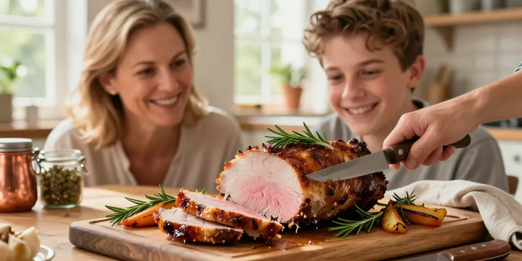 Recette roti de porc : le secret pour un roti tendre et moelleux ?