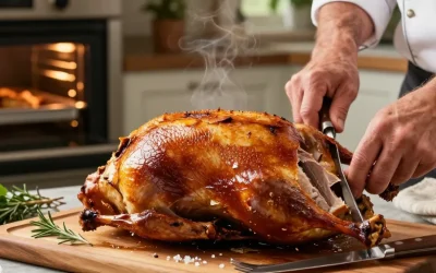 Canard cuit au four : la méthode simple pour peau croustillante