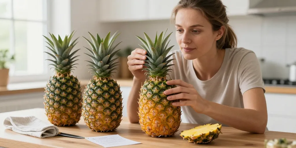 Comment voir si un ananas est mûr : la liste de 5 tests ?