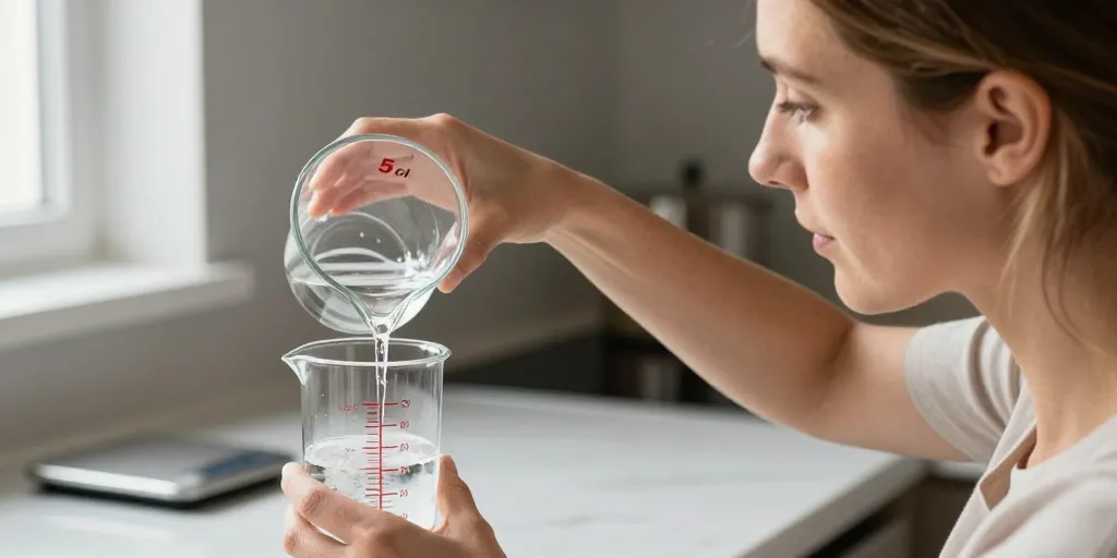 Conversion 5 cl en ml : le résultat est-il vraiment 50 ml ?