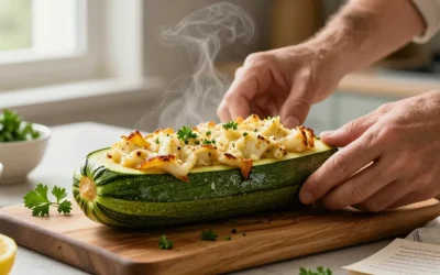 Courgettes farcies : la méthode simple pour une farce moelleuse et rapide
